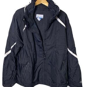 Vintage Columbia Coat Mens Size 2x Bugaboo Black Gorpcore Sportswear Omni-Tech